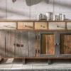 Sideboard 165x90cm 'Metro' Altholz & Eisen