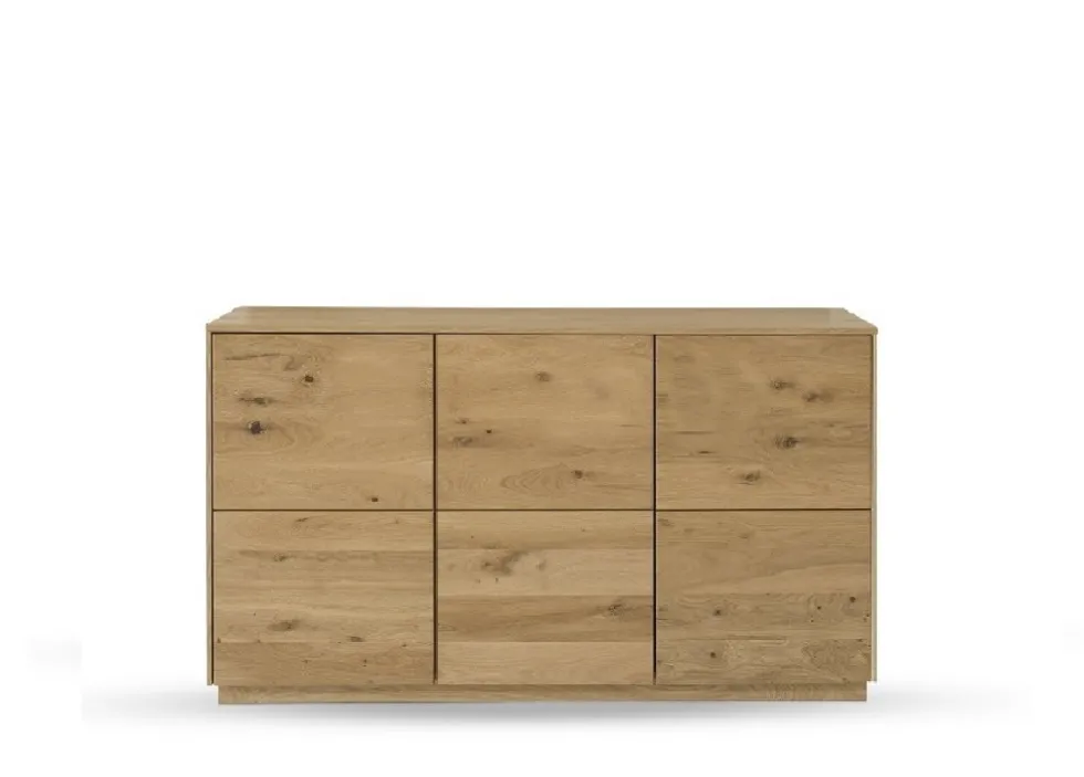 Sideboard 139x80cm 'München' Wildeiche geölt