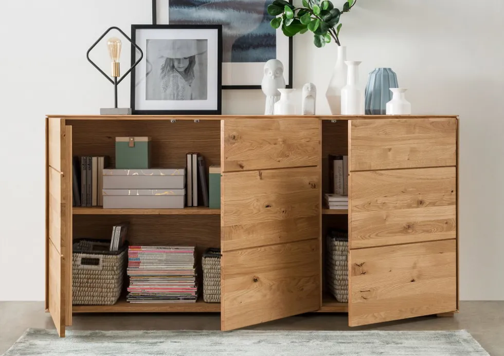 Sideboard 172x84cm 'Prag' Wildeiche geölt WZ-0546