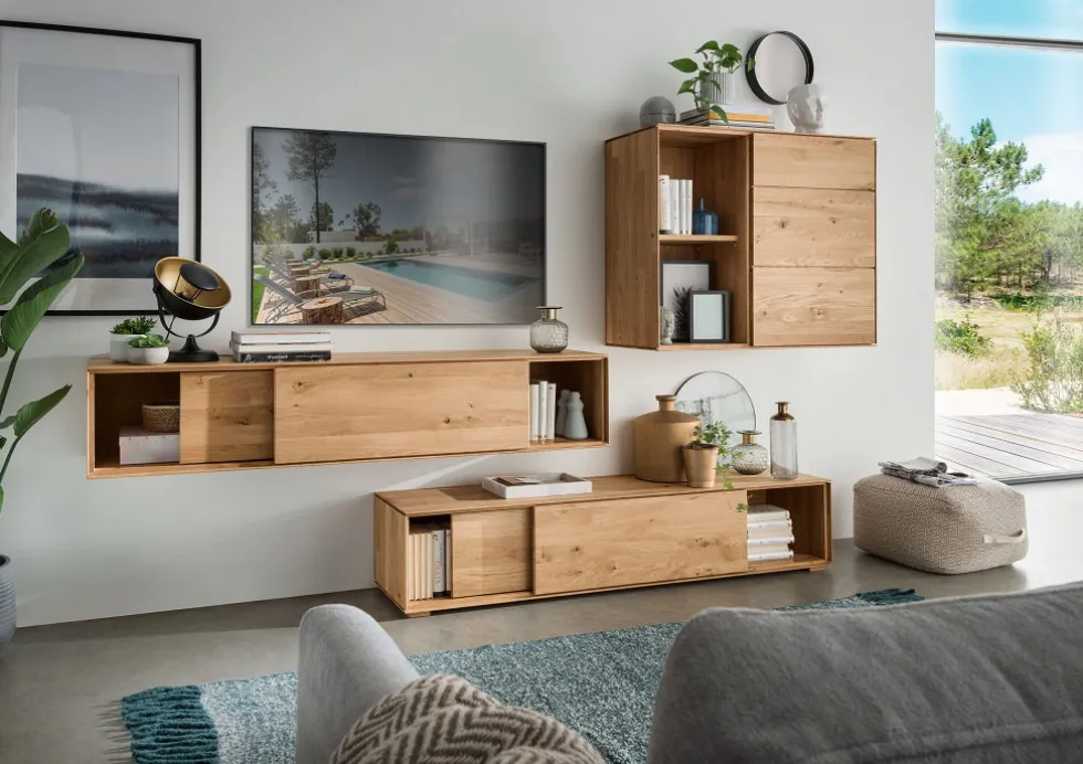 Sideboard 172x84cm 'Prag' Wildeiche geölt WZ-0546