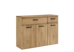 Sideboard 120x89cm "Riga" Wildeiche massiv