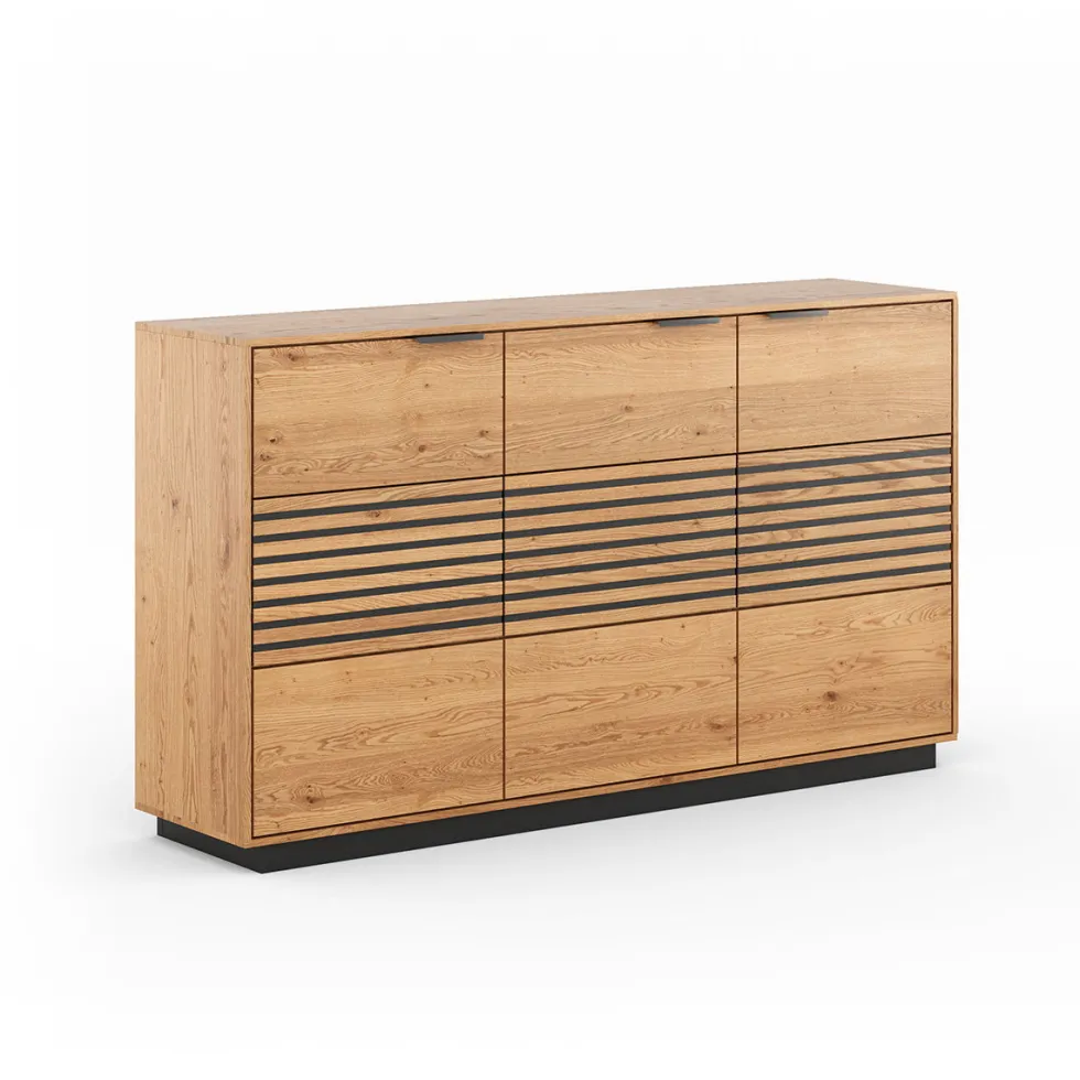 Sideboard 154x84cm 'Verona' Wildeiche massiv