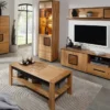 Sideboard 145x77cm "Zarah" Wildeiche geölt