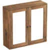 Spiegelschrank 75x70cm 'Dreams' Mango massiv