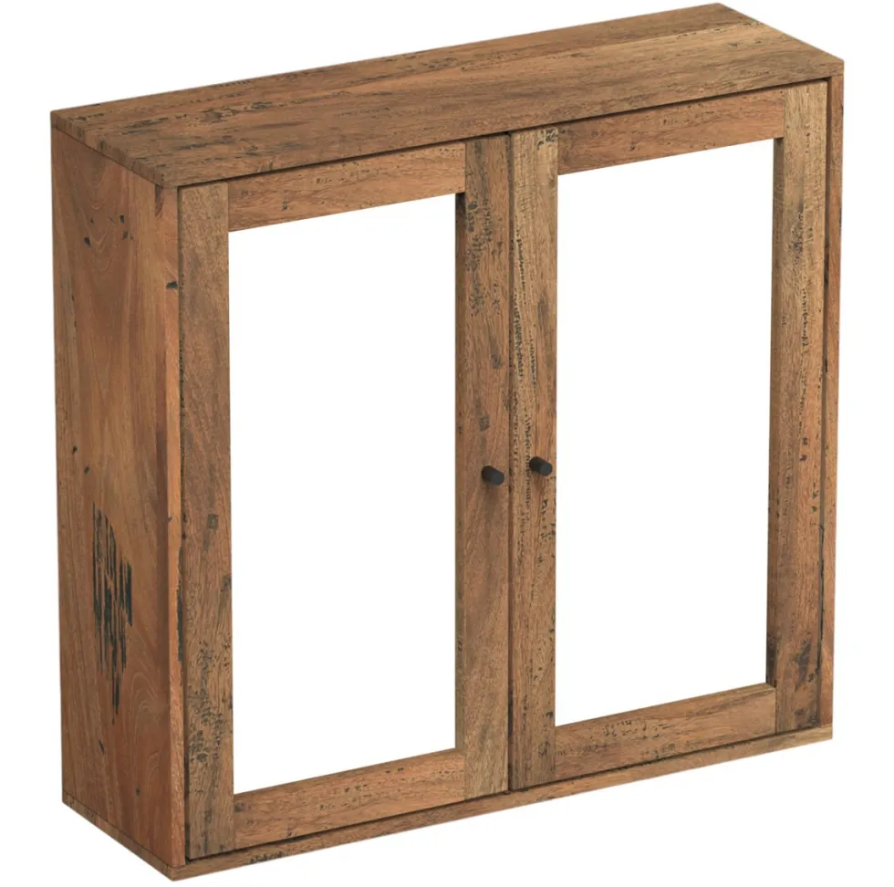 Spiegelschrank 75x70cm 'Dreams' Mango massiv
