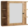Spiegelschrank 83x73cm 'Ontario' Akazie massiv