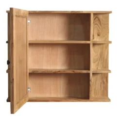 Spiegelschrank 83x73cm 'Ontario' Akazie massiv