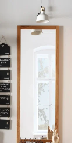 Spiegel 50x140cm 'Lima' Kernbuche massiv
