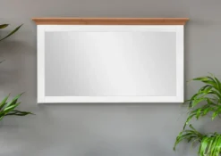 Spiegel 180x90cm "Mailand-Honig" Kiefer massiv