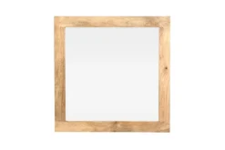 Spiegel 65x65cm 'Tibet' Mango natur