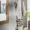 Standgarderobe "Hang" Metall schwarz & Mango