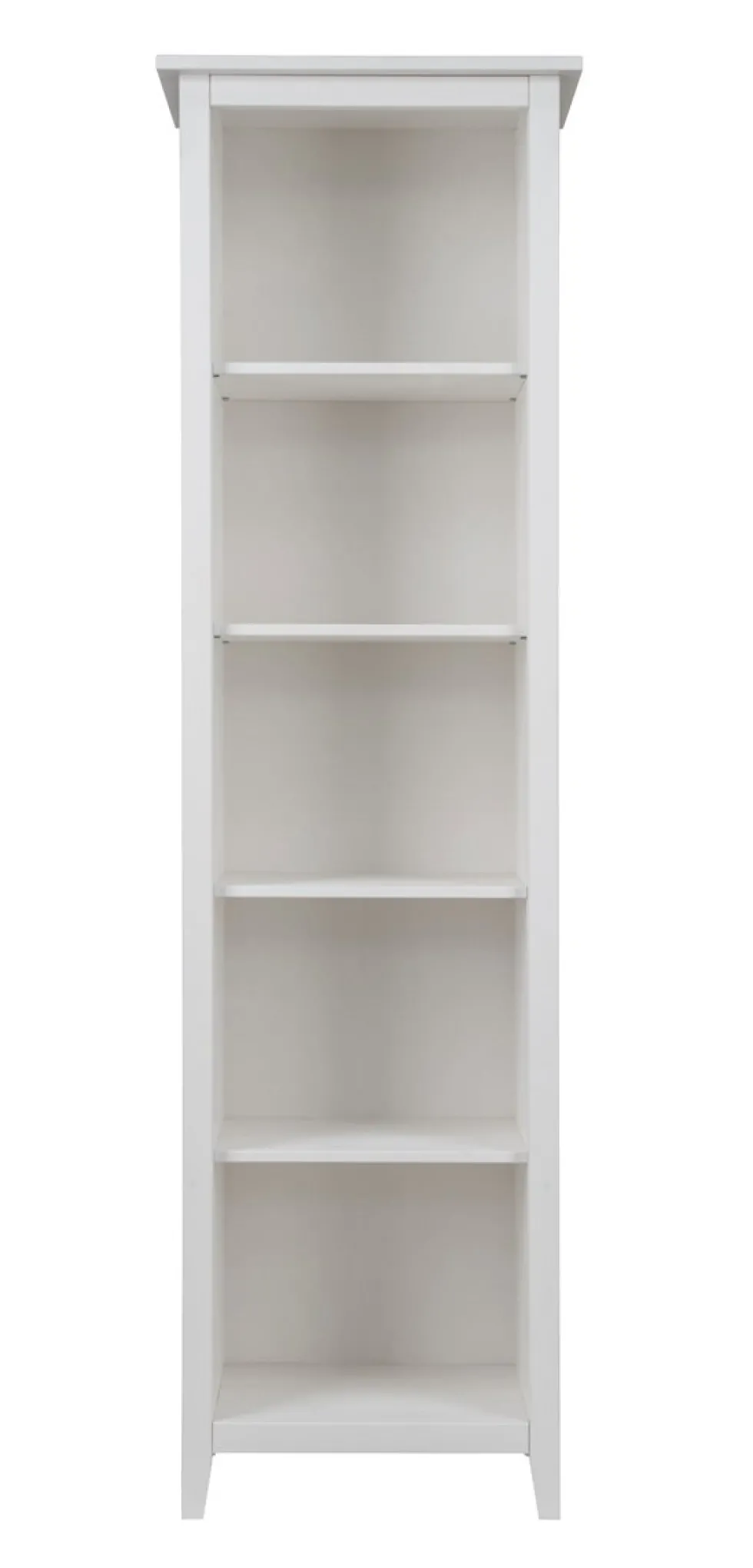 Standregal 58x200cm "Maja" Kiefer massiv weiß lackiert