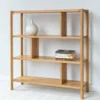 Standregal 93x100cm 'Scandi' Wildeiche massiv