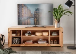 TV Board 178cm 'Danzig' Kernbuche geölt