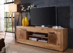 TV Board 200cm 'Danzig' Wildeiche geölt