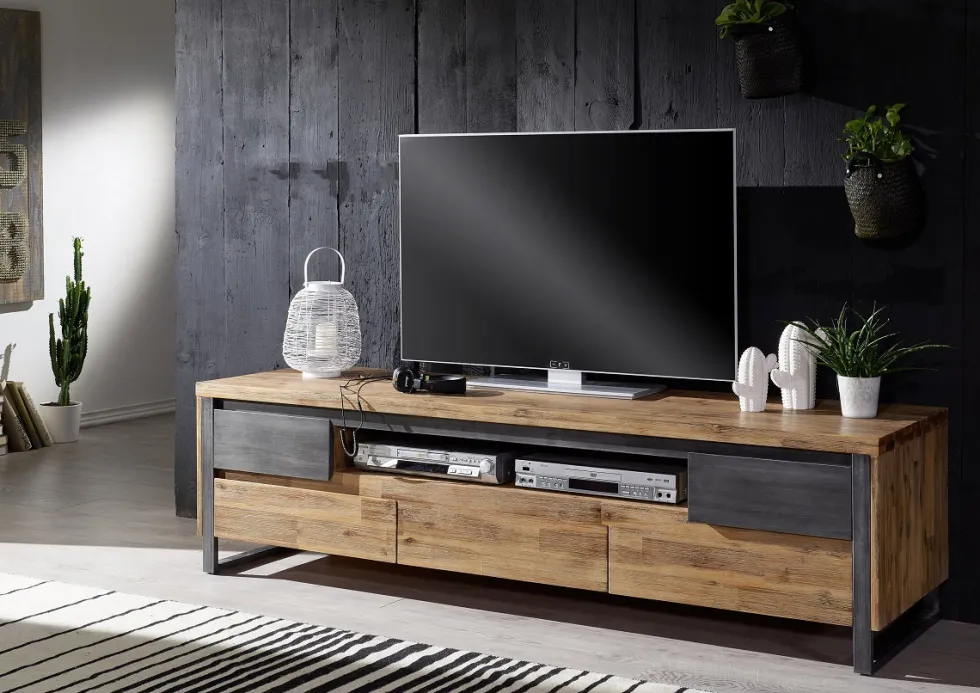 TV Board I 190cm 'Genua' Akazie gebürstet
