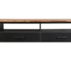 TV Board 160x58cm "Kuba" Akazie mit Baumkante