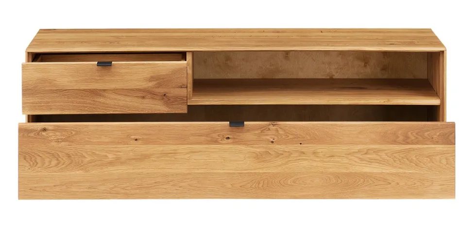 TV Board 155x50cm 'Montana' Wildeiche geölt