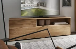 TV Board 155x50cm 'Montana' Wildeiche geölt