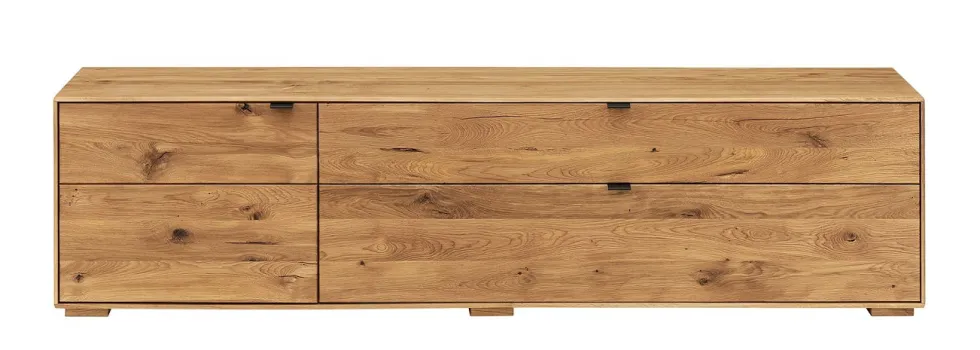 TV Board 200x50cm 'Montana' Wildeiche geölt