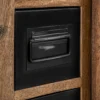 TV Board 200x50cm 'Railroad' Mango & Eisen