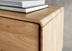 TV Board zum hängen 170cm "Belfast" Wildeiche massiv