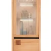 Vitrine 65x205cm "Bergamo" Kernbuche geölt WZ-0159