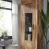 Vitrine 66x201cm "Rio" Sheesham massiv