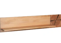 Wandboard 124cm 'Danzig II' Kernbuche massiv