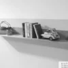 Wandboard 150cm 'Genua' Akazie gebürstet
