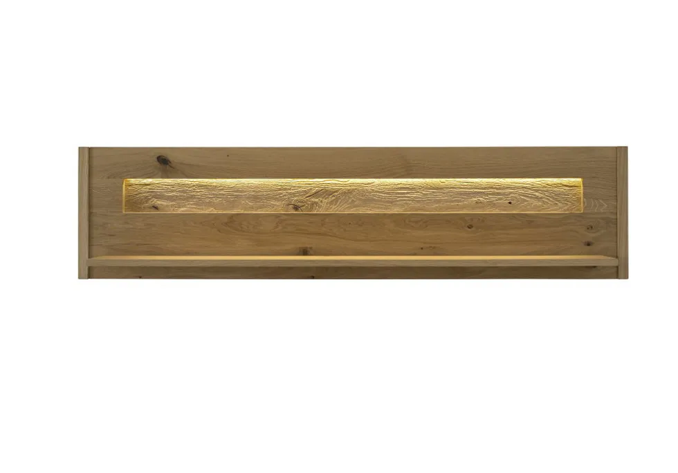 Wandboard 155cm 'München' Wildeiche geölt