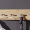 Wandgarderobe 70cm 'Bayreuth' Kernbuche massiv