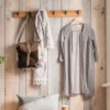 Wandgarderobe 90cm 'Lima' Kernbuche massiv
