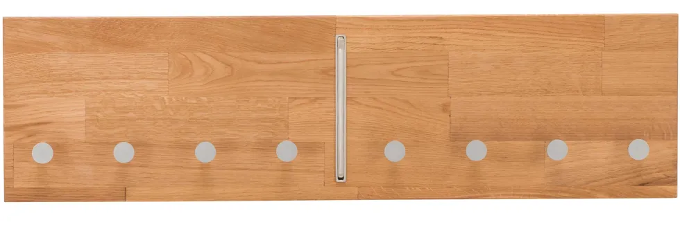 Wandgarderobe 80cm "Stockholm" Wildeiche massiv AV