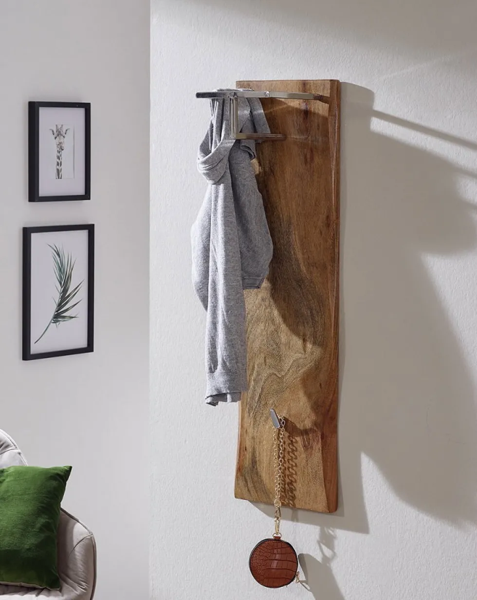Wandgarderobe Set 3-tlg. 'Forest' Akazie massiv