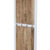 Wandgarderobe 80x180cm 'Nizza' Mango weiß natur