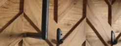 Wandgarderobe 81x30 'Ontario' Akazie massiv
