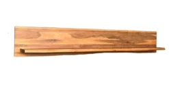 Wandregal 151cm 'Dakar' Akazie massiv lackiert