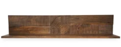 Wandregal 150cm 'Marvello' Mango braun