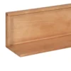 Wandregal 80cm 'Quadro' Akazie massiv