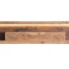 Wandregal inkl.Beleuchtung 118cm 'Hunter' Akazie massiv