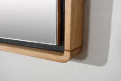 Wandspiegel 120x75cm "Zarah" Wildeiche geölt