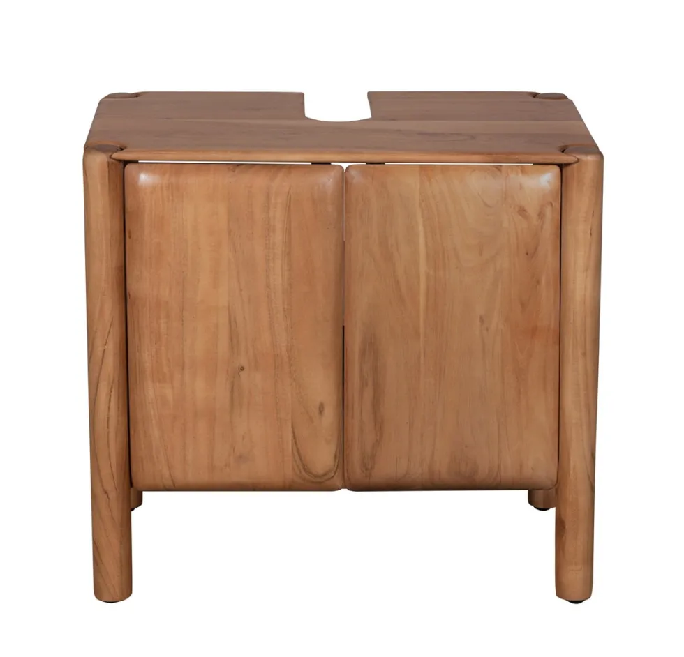 Waschbeckenunterschrank 65x60cm 'Richmond' Akazie massiv