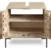 Waschbeckenunterschrank 60x60cm 'Kjoto' Akazie massiv hell