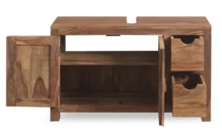 Waschbeckenunterschrank 100x60cm 'Oxford' Sheesham massiv