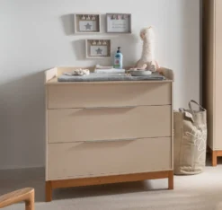 Wickelaufsatz zu Kommode "Annabell" Kiefer creme