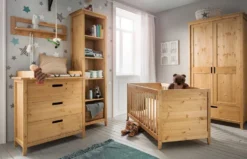 Wickelkommode 91cm mit Aufsatz