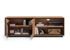Wohnwand II 325cm "Zarah" Wildeiche geölt