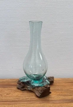 Wurzel mit Glasvase Höhe 40cm "Knox"