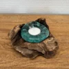 Wurzel mit Teelicht-Glas "Knox" 10cm